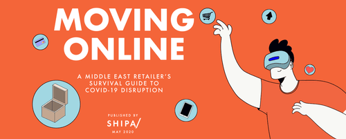 Man with VR goggles to be able to prepare his moving online with Shipa